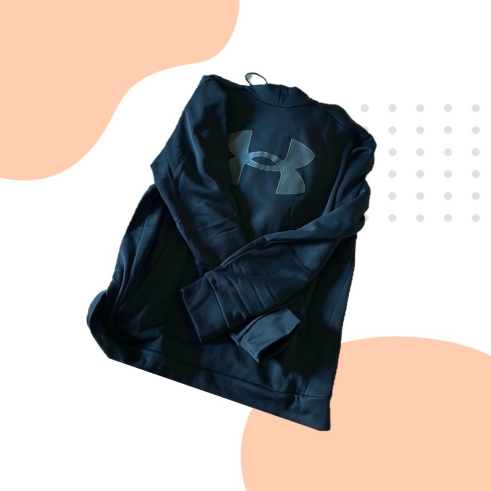 BLACK UNDER ARMOR SWEATSHIRT - XXL